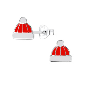 Hut Kinderohrringe 925 Silber