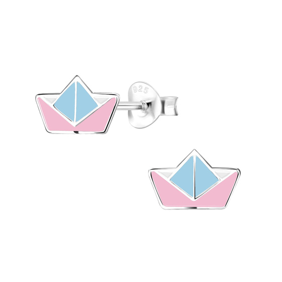 Schiff Kinderohrringe 925 Silber