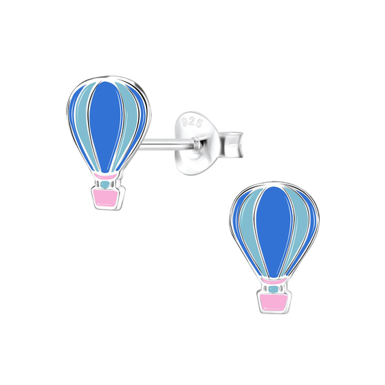 Hei�luftballon Kinderohrringe 925 Silber
