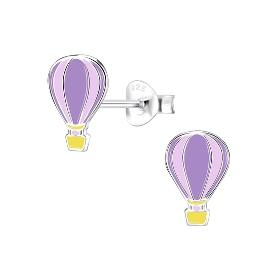 Hei�luftballon Kinderohrringe 925 Silber