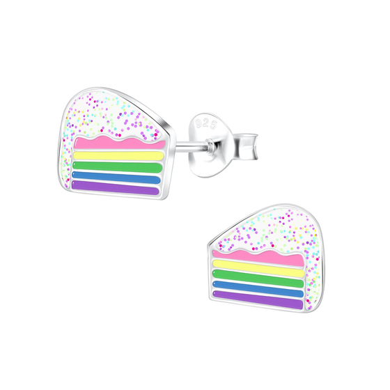 Kuchen Kinderohrringe 925 Silber