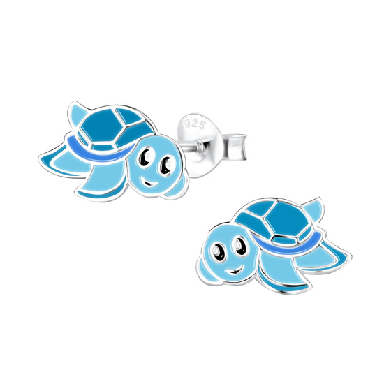 Schildkrten Kinderohrringe 925 Silber