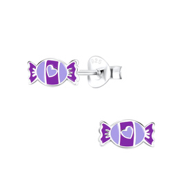 Bonbon Kinder Ohrringe 925 Silber