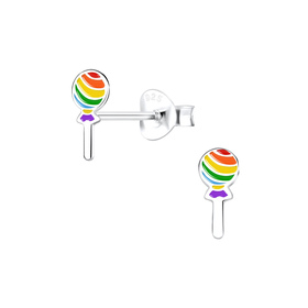 Bonbon Kinder Ohrringe 925 Silber