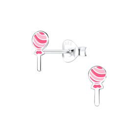 Bonbon Kinder Ohrringe 925 Silber