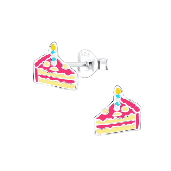 Kuchen Kinder Ohrringe 925 Silber