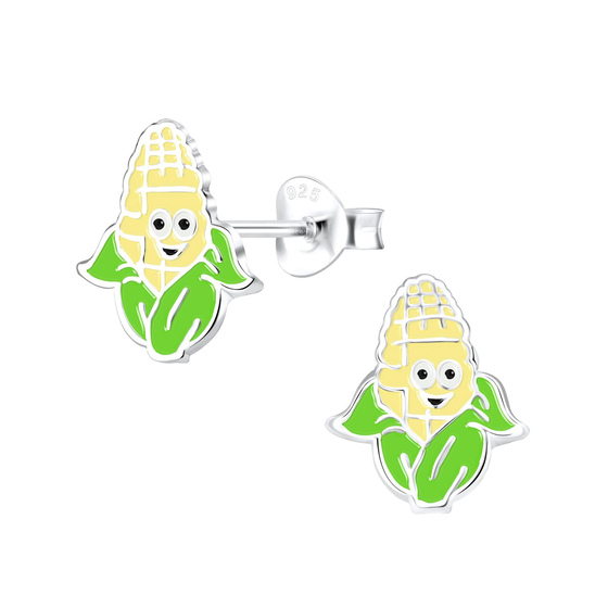 Mais Kinder Ohrringe 925 Silber