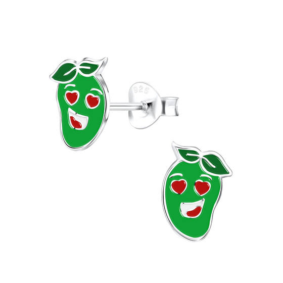 Mango Kinder Ohrringe 925 Silber