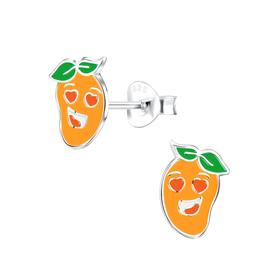 Mango Kinder Ohrringe 925 Silber