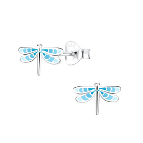 Libellen Kinder Ohrringe 925 Silber