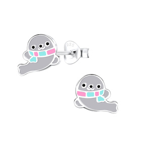 Seel�wen Kinder Ohrringe 925 Silber