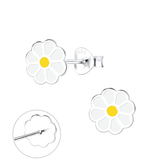 G�nsebl�mchen Kinder Ohrringe 925 Silber