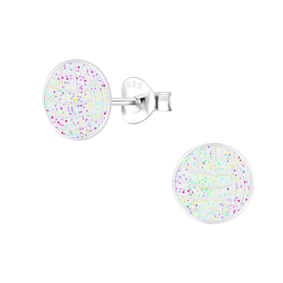 Volleyball Kinder Ohrringe 925 Silber