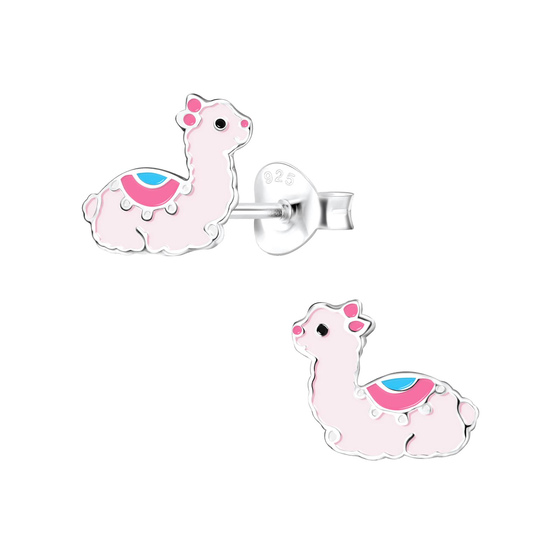 Alpaka Kinder Ohrringe 925 Silber