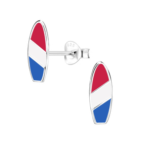Surfboard Kinder Ohrringe 925 Silber