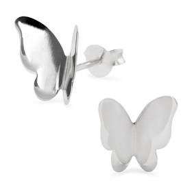 Auf dem Bild zu sehen sind Kinder Ohrringe Schmetterling...