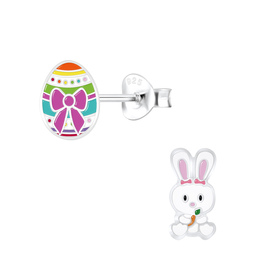 Ostern Kinder Ohrringe 925 Silber