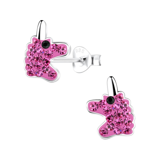 Einhorn Kinder Ohrringe 925 Silber