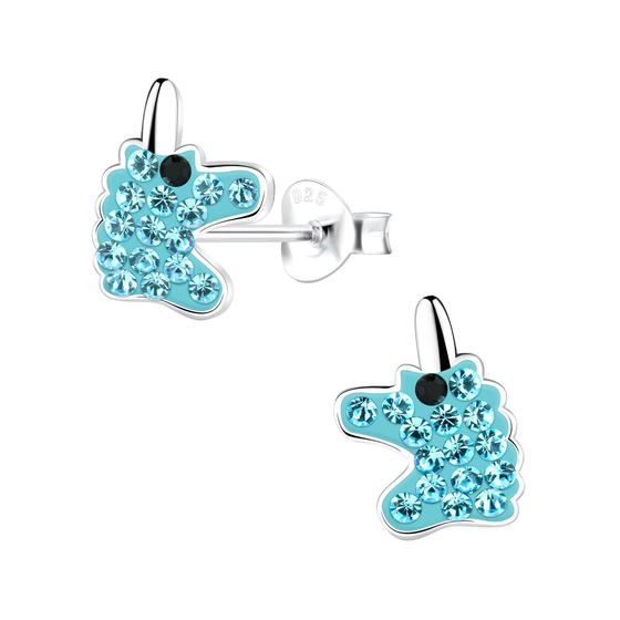Einhorn Kinder Ohrringe 925 Silber