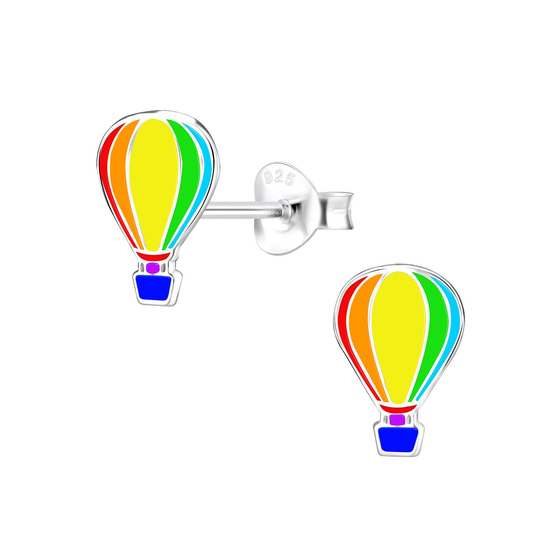 Hei�luftballon Kinder Ohrringe 925 Silber
