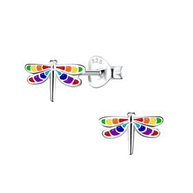 Libellen Kinder Ohrringe 925 Silber