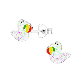 Seel�wen Kinder Ohrringe 925 Silber