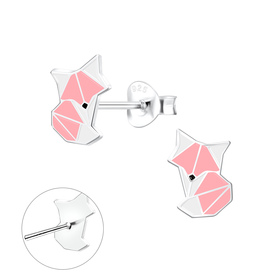 Fuchs Kinder Ohrringe 925 Silber