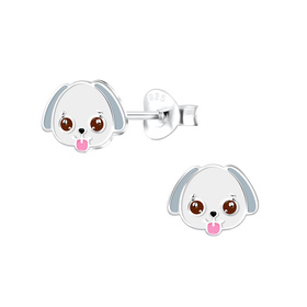 Hunde Kinder Ohrringe 925 Silber