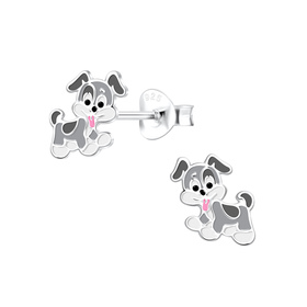 Hunde Kinder Ohrringe 925 Silber