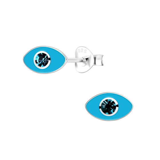 Evil Eye Kinder Ohrringe 925 Silber