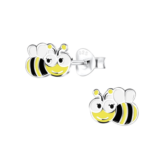 Bienen Kinder Ohrringe 925 Silber