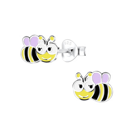 Bienen Kinder Ohrringe 925 Silber