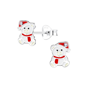 Eisb�r Kinder Ohrringe 925 Silber