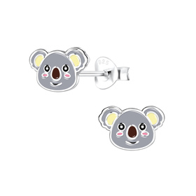 Koala Kinder Ohrringe 925 Silber