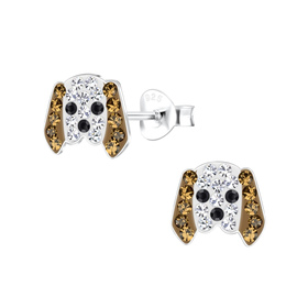 Hunde Kinder Ohrringe 925 Silber