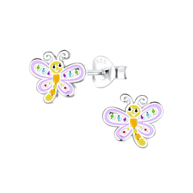 Libellen Kinder Ohrringe 925 Silber