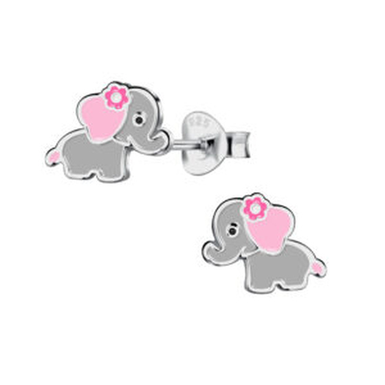 Elefanten Kinder Ohrringe 925 Silber