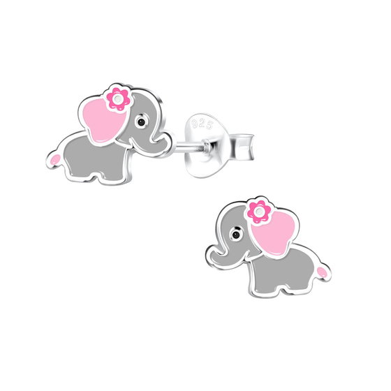Elefanten Kinder Ohrringe 925 Silber