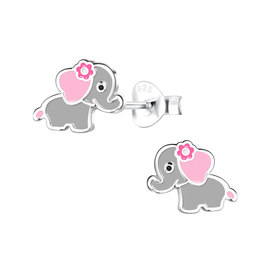Elefanten Kinder Ohrringe 925 Silber