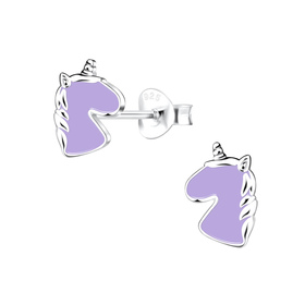 Einhorn Kinder Ohrringe 925 Silber