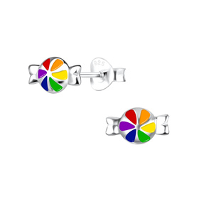 Bonbon Kinder Ohrringe 925 Silber