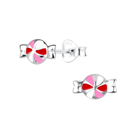 Bonbon Kinder Ohrringe 925 Silber