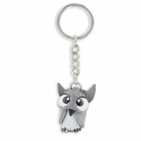 Auf dem Bild zu sehen ist ein ser Eulen aus Leder als...