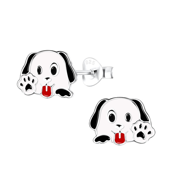 Hunde Kinder Ohrringe 925 Silber
