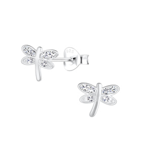Libellen Kinder Ohrringe 925 Silber