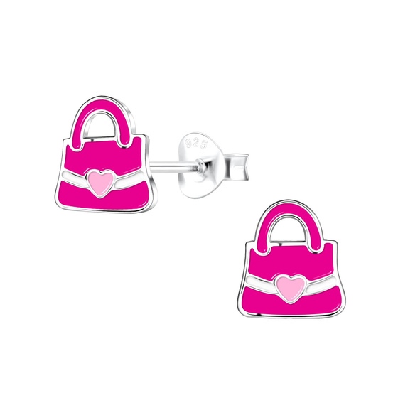 Handbag Kinder Ohrringe 925 Silber