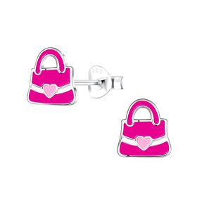 Handbag Kinder Ohrringe 925 Silber