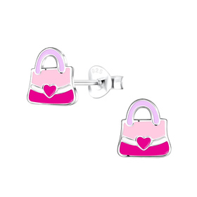 Handbag Kinder Ohrringe 925 Silber