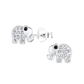 Elefanten Kinder Ohrringe 925 Silber