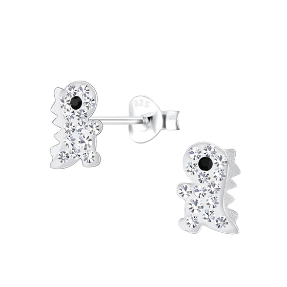Dinosaurier Kinder Ohrringe 925 Silber